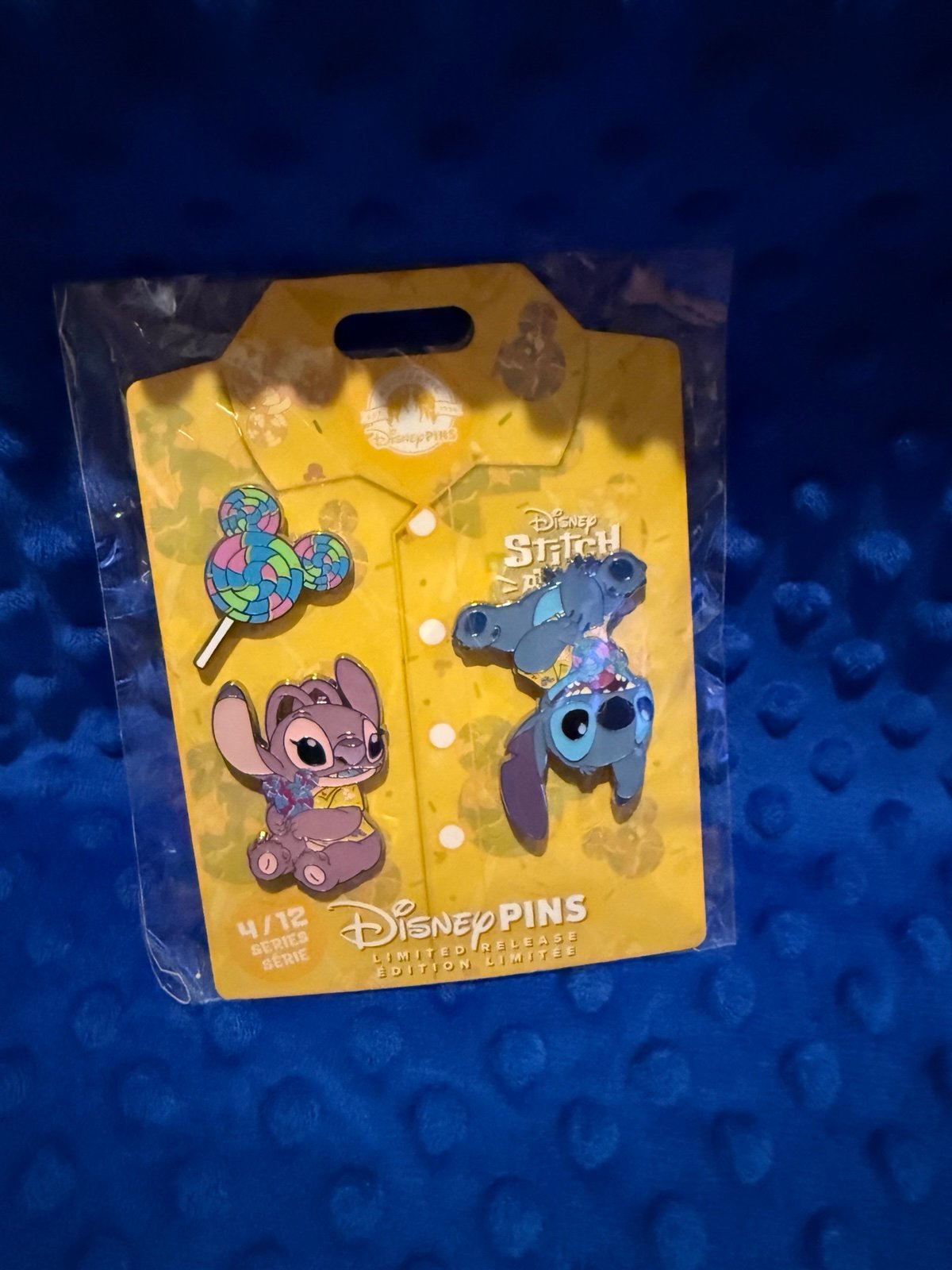 Disney Stitch Attacks Snacks Pin Series 4