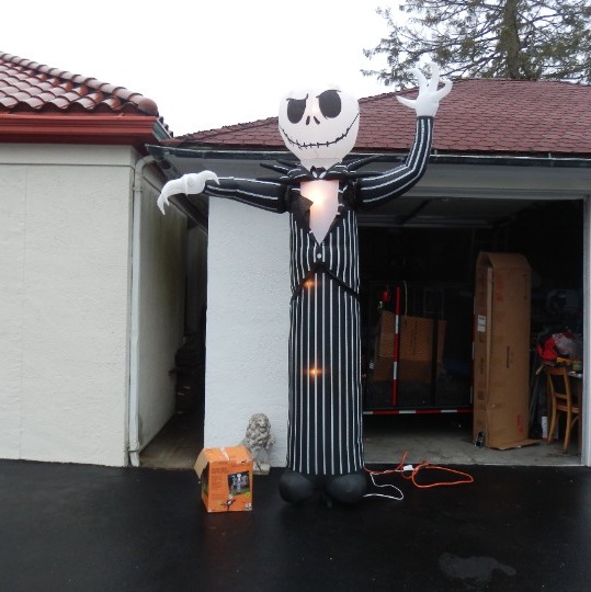Before Christmas Disney Jack Skellington 10ft Animated Gemmy Industries Airblown