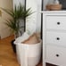 GooBloo Large Cotton Rope Basket 18x17