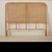 Opalhouse Anza woven rattan headboard