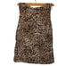 Carole Little Silk Leopard Print Top