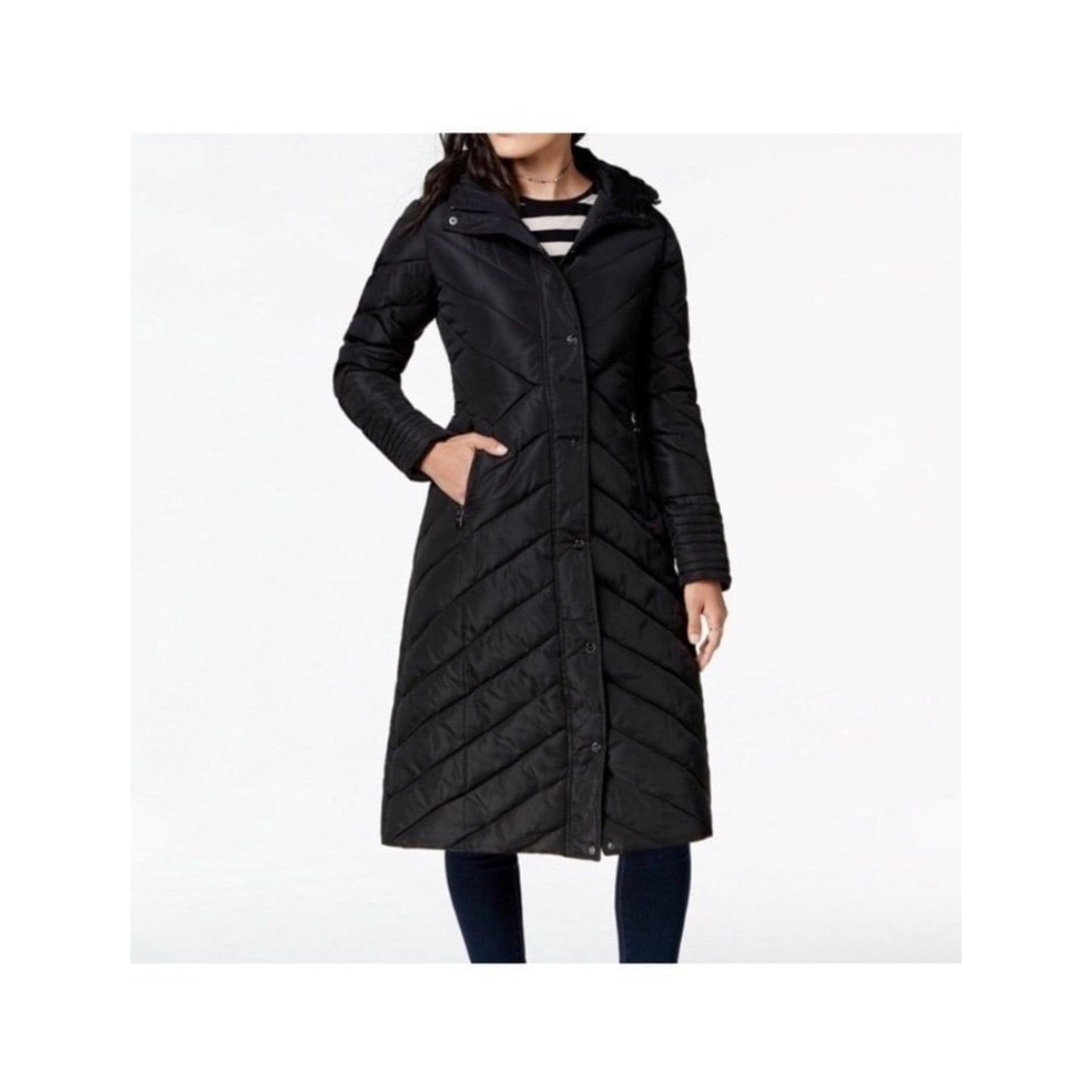 High end Madden Girl black long coat