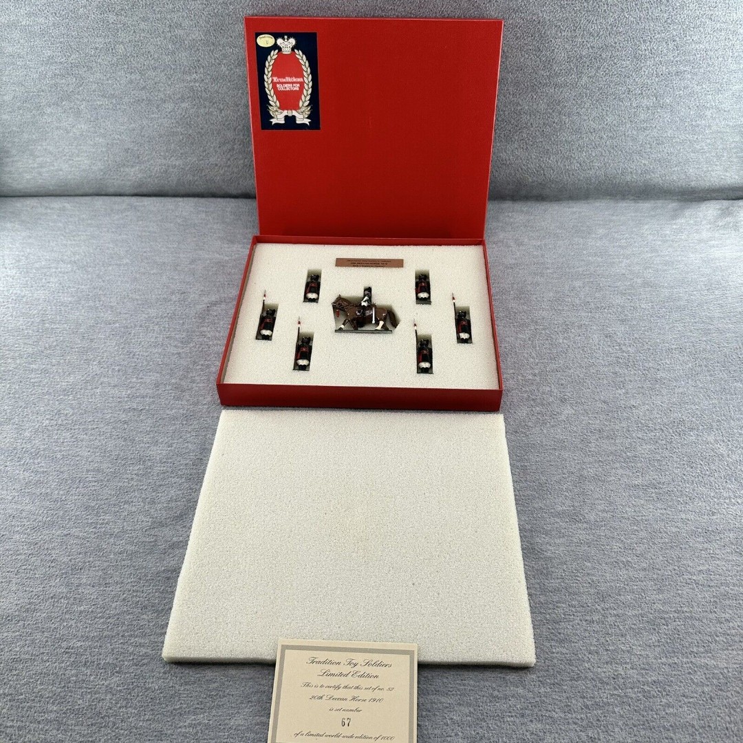 TRADITION SOLDIERS FOR COLLECTORS - Set no. 82 20th Deccan Horse 1910 in Box Set