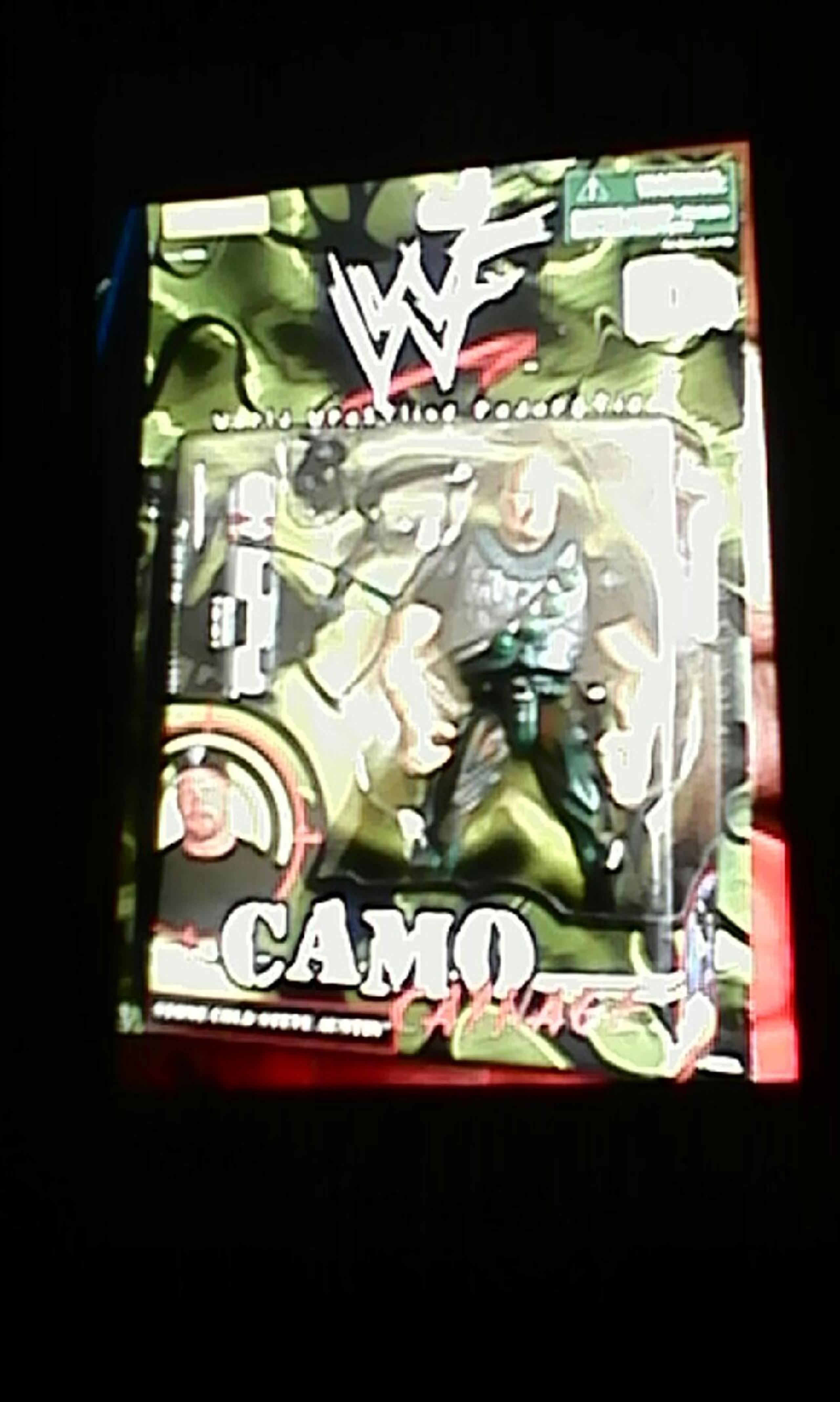 Wwf camo figure of steve austin - WWE