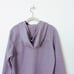 The North Face Size Large Purple Knit Stitch Fleece Hoodie Snap Button Mock Neck