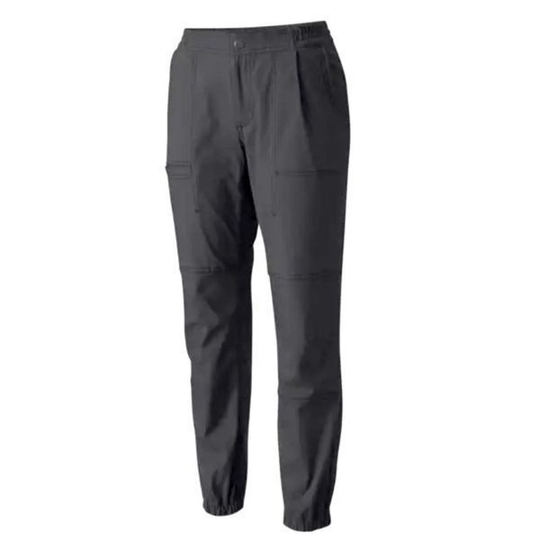 Mountain Hardwear hiking pants gray black cargo jogger cotton nylon pants 4/36