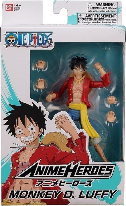 NEW Anime Heroes – One Piece – Monkey D. Luffy Action Figure 36931