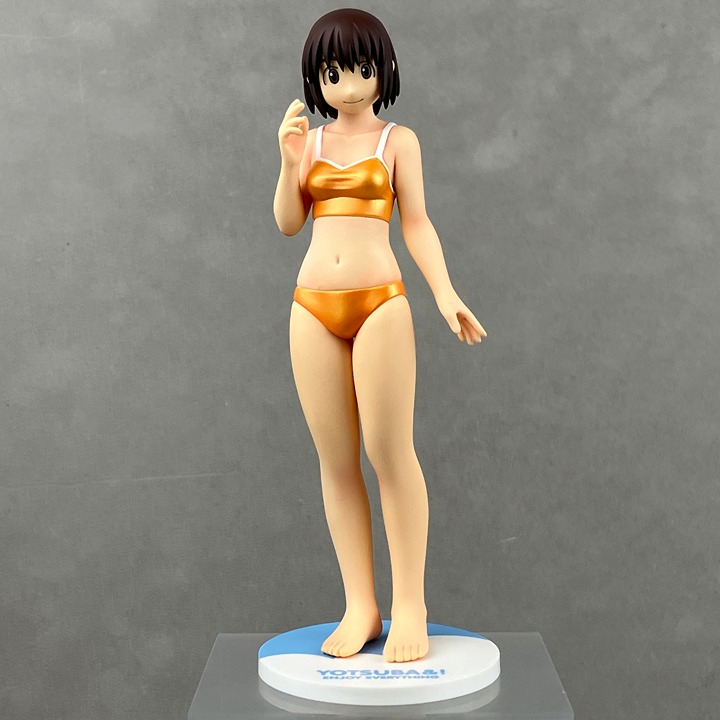 Kaiyodo Organic Yotsuba Ayase Fuuka Fuka Swimsuit Ver. Yotsuba&! Anime Figure
