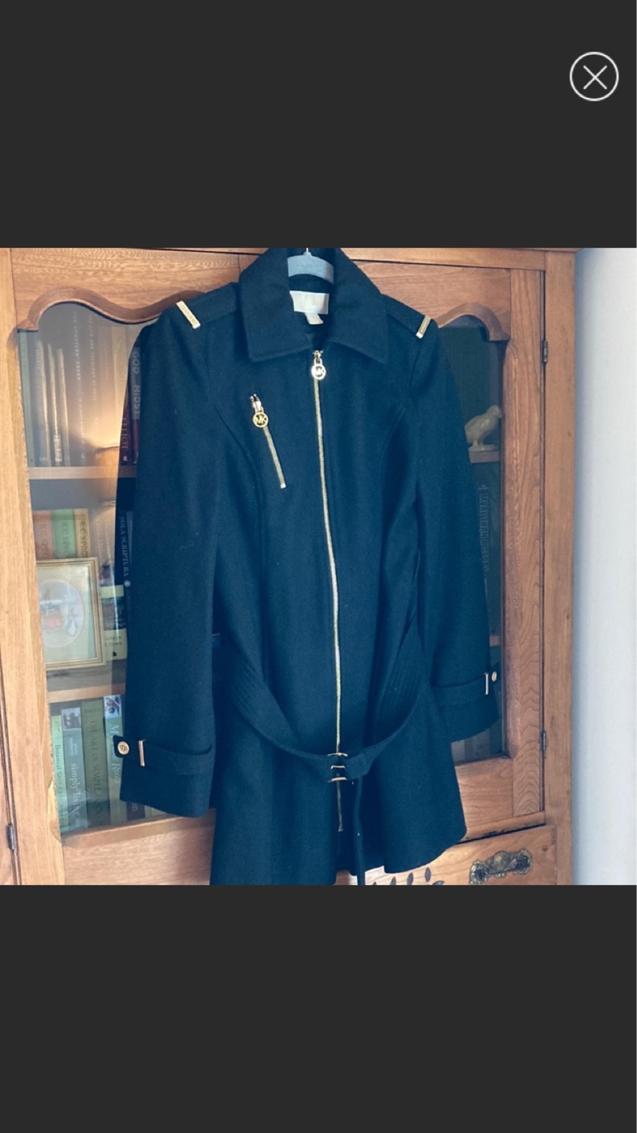 Michael by Michael Kors black coat