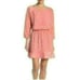 NWT MSRP 248 Joie Feather-Print Crepe Dress Women's Size Medium