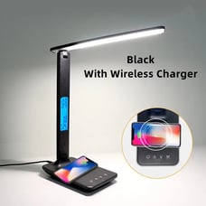 LED Desk Lamp with Wireless for Home, Office Dimmable Desk Lamp with Charging