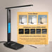 LED Desk Lamp with Wireless for Home, Office Dimmable Desk Lamp with Charging