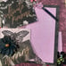 Beautiful roses and butterflies paperbag scrapbook