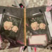 Beautiful roses and butterflies paperbag scrapbook