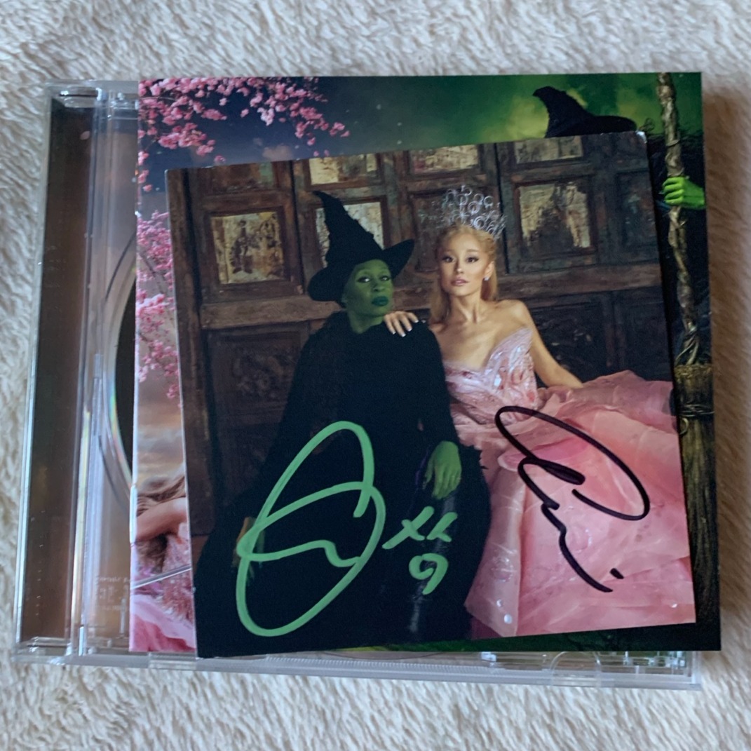 Signed Wicked CD