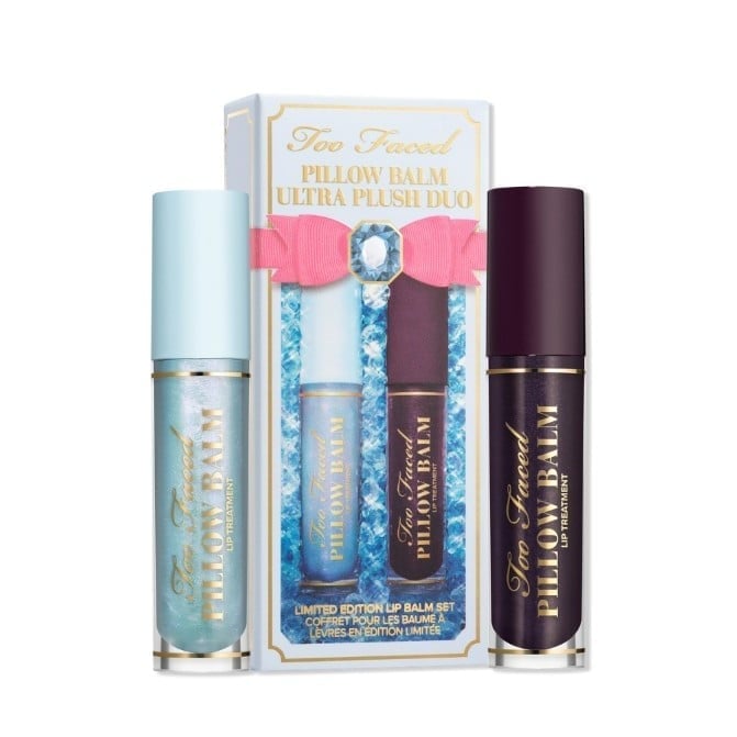 Too Faced Limited Edition Pillow Balm Ultra Plush Duo Set (New)