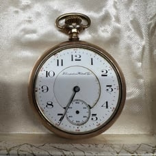Vintage gold pocket watch