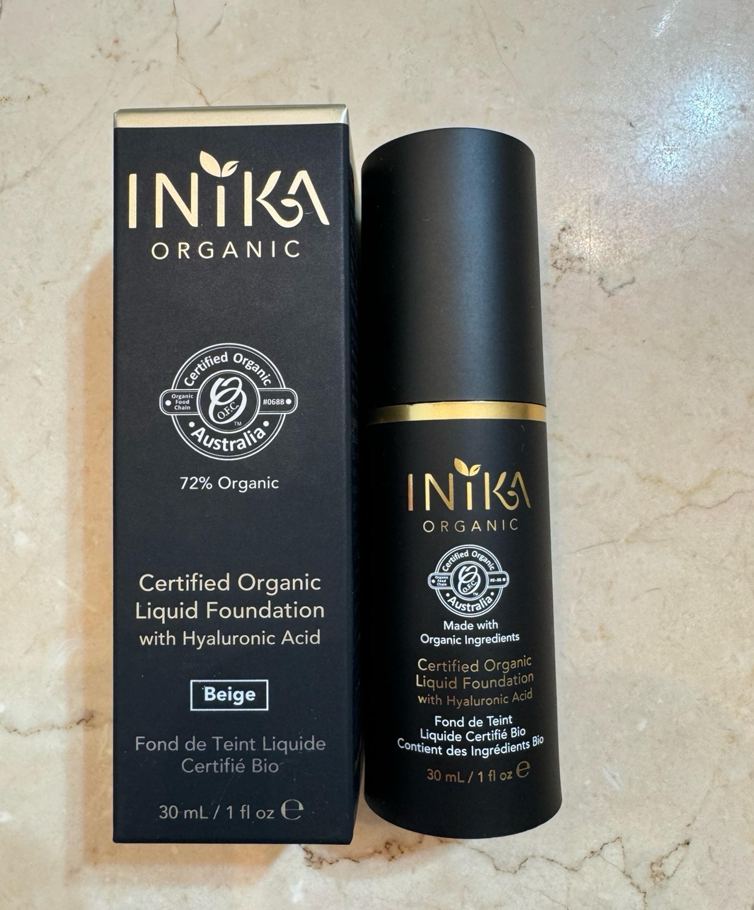 Inika Certified Organic Liquid Foundation in Beige