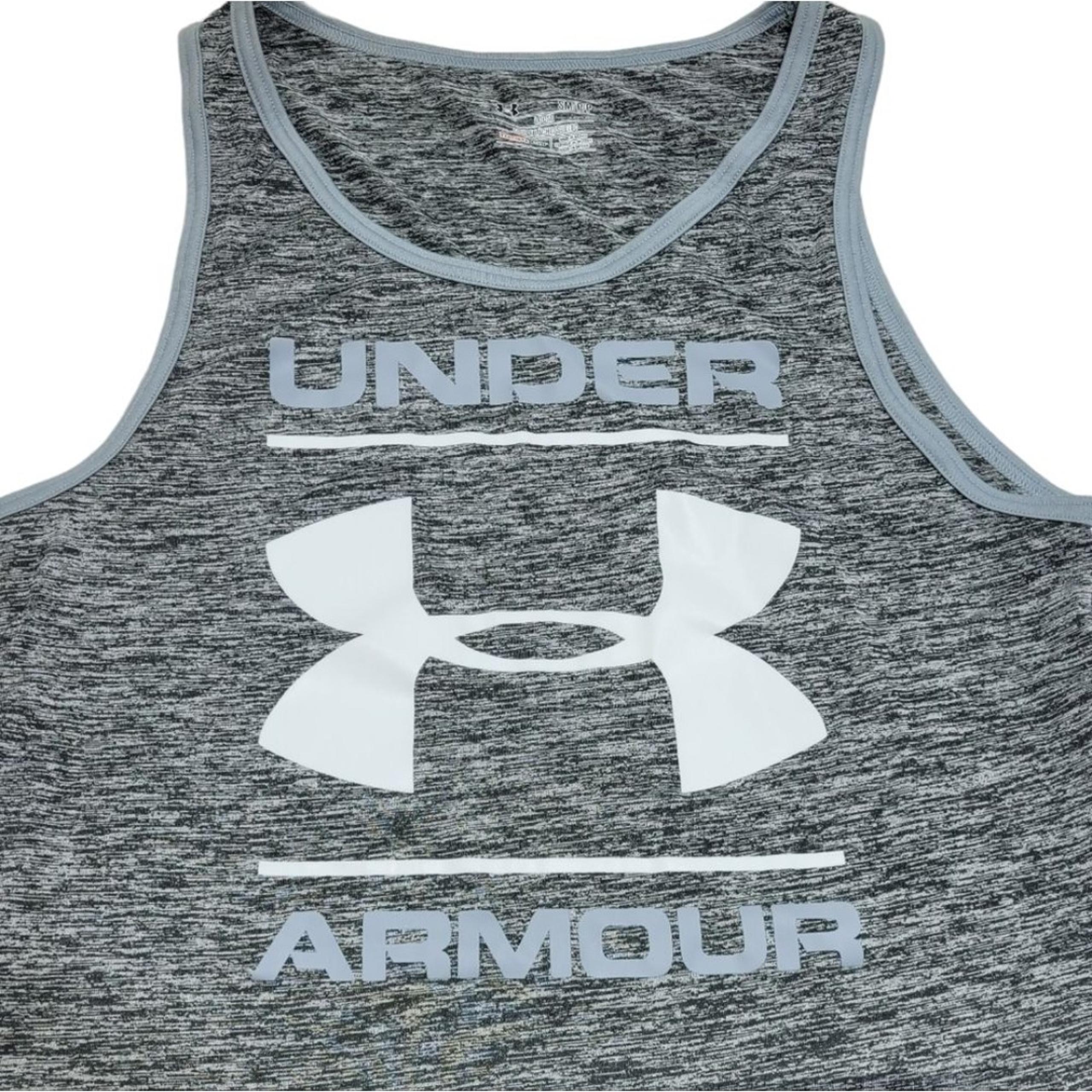 Under Armour HeatGear Tank Men’s Small Loose Fit Running Workout Cooling Shirt