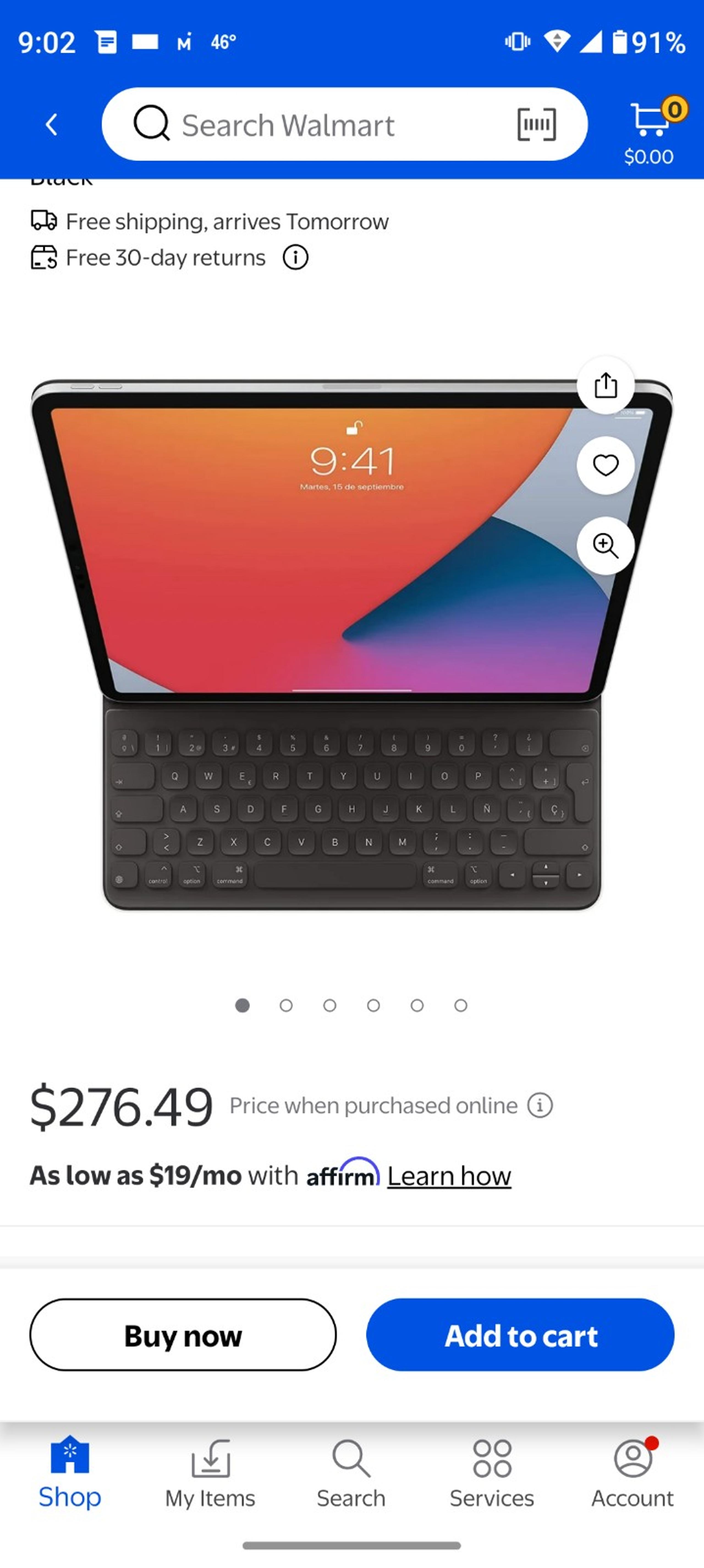 Apple iPad Smart Keyboard Folio 12.9 inch