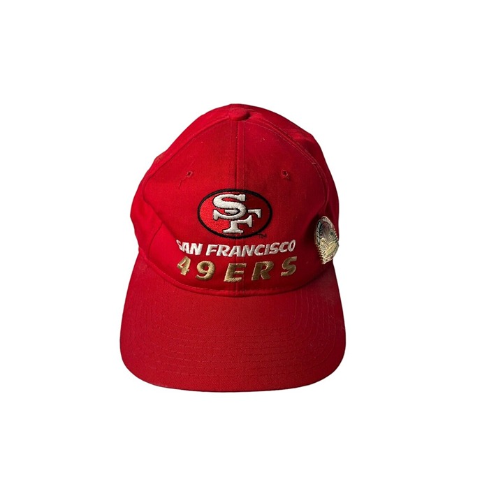 San Francisco 49ers Vintage New Era Pro Model NFL VTG Snapback Hat Cap W Pin