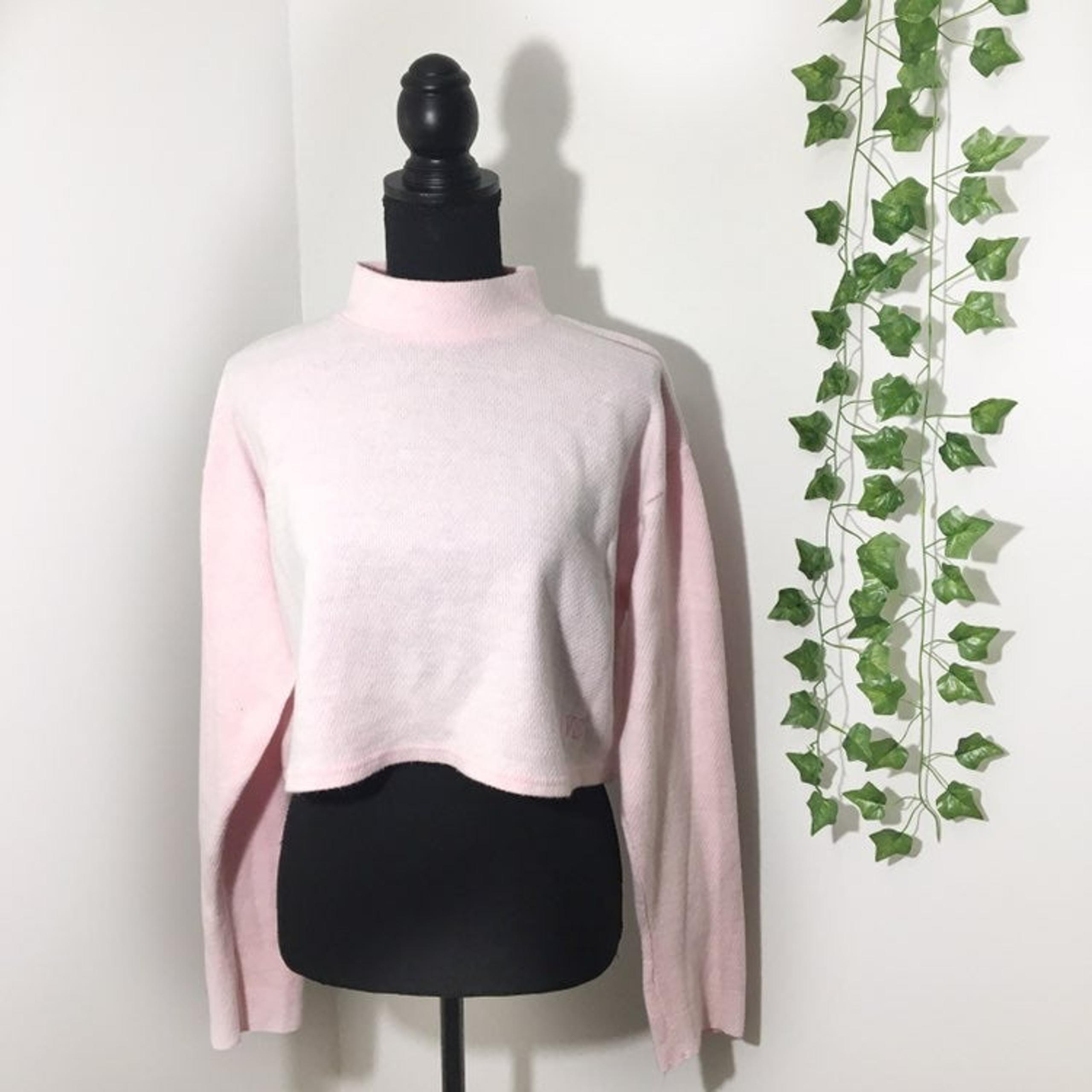 Victoria’s Secret Pink Turtle Neck Crop Top Size M