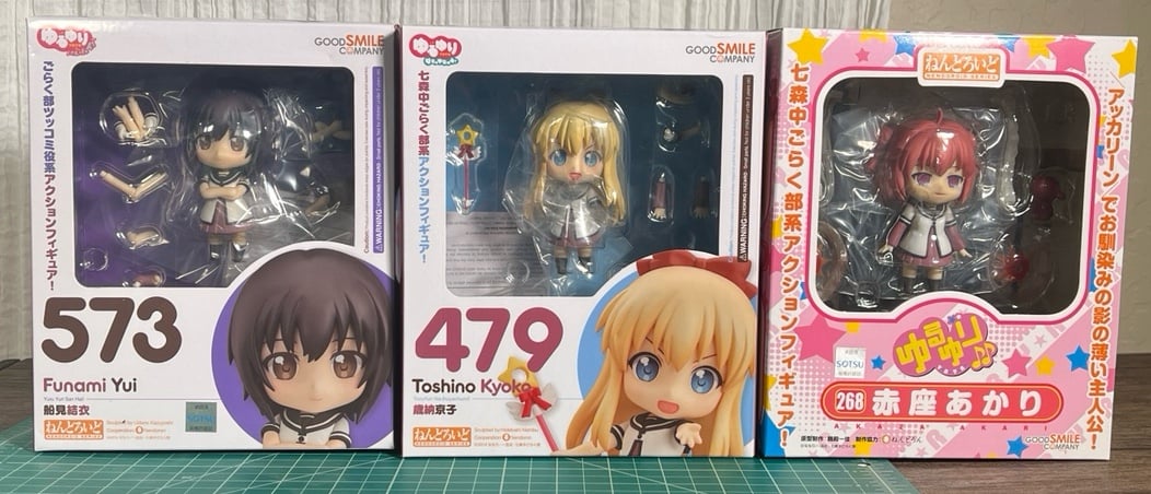 Nendoroid Yuru Yuri Kyoko Yui Akari