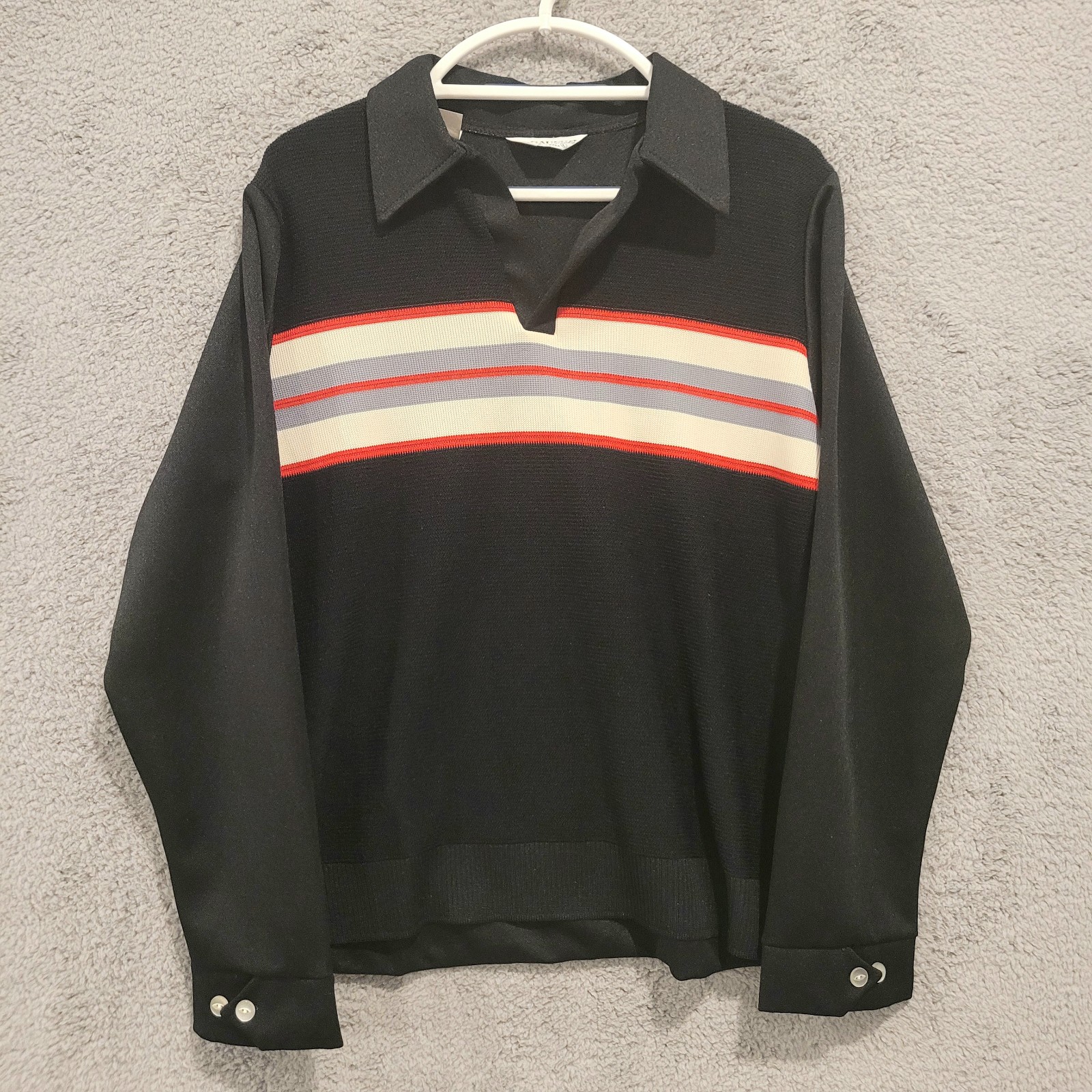 RARE Vintage Gaucho Originals 60s 70s Polo Shirt Size Large HTF - NOS!