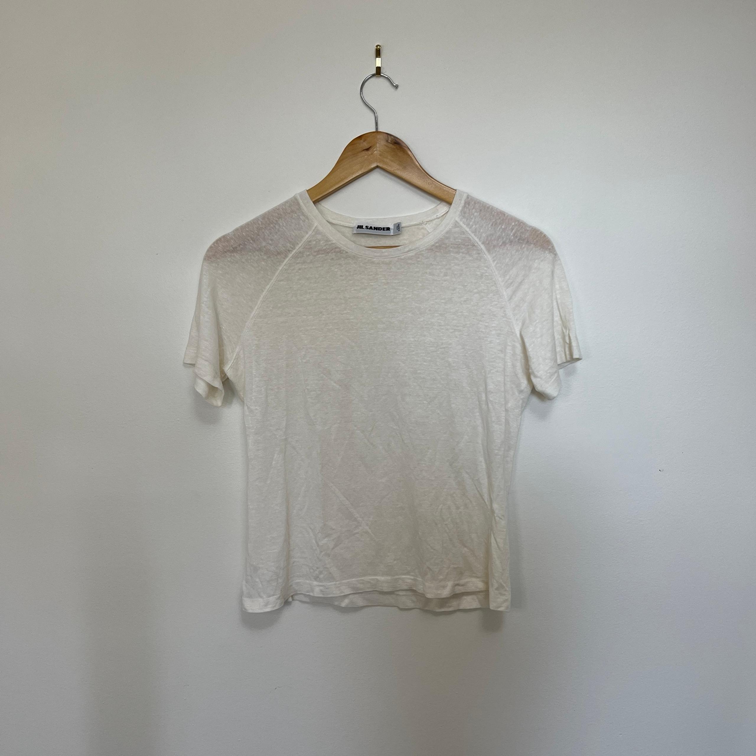 Jil Sander Plain White T-shirt Size Small 

In good used condition. 
Size small.