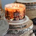 HomeWorx Chestnut Woods Candle Luxury charred praline smoked cedar mahogany NEW