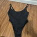 NWT SKIMS Onyx Scoop Neck One Piece Swimsuit Size 2X 88
