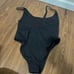 NWT SKIMS Onyx Scoop Neck One Piece Swimsuit Size 2X 88
