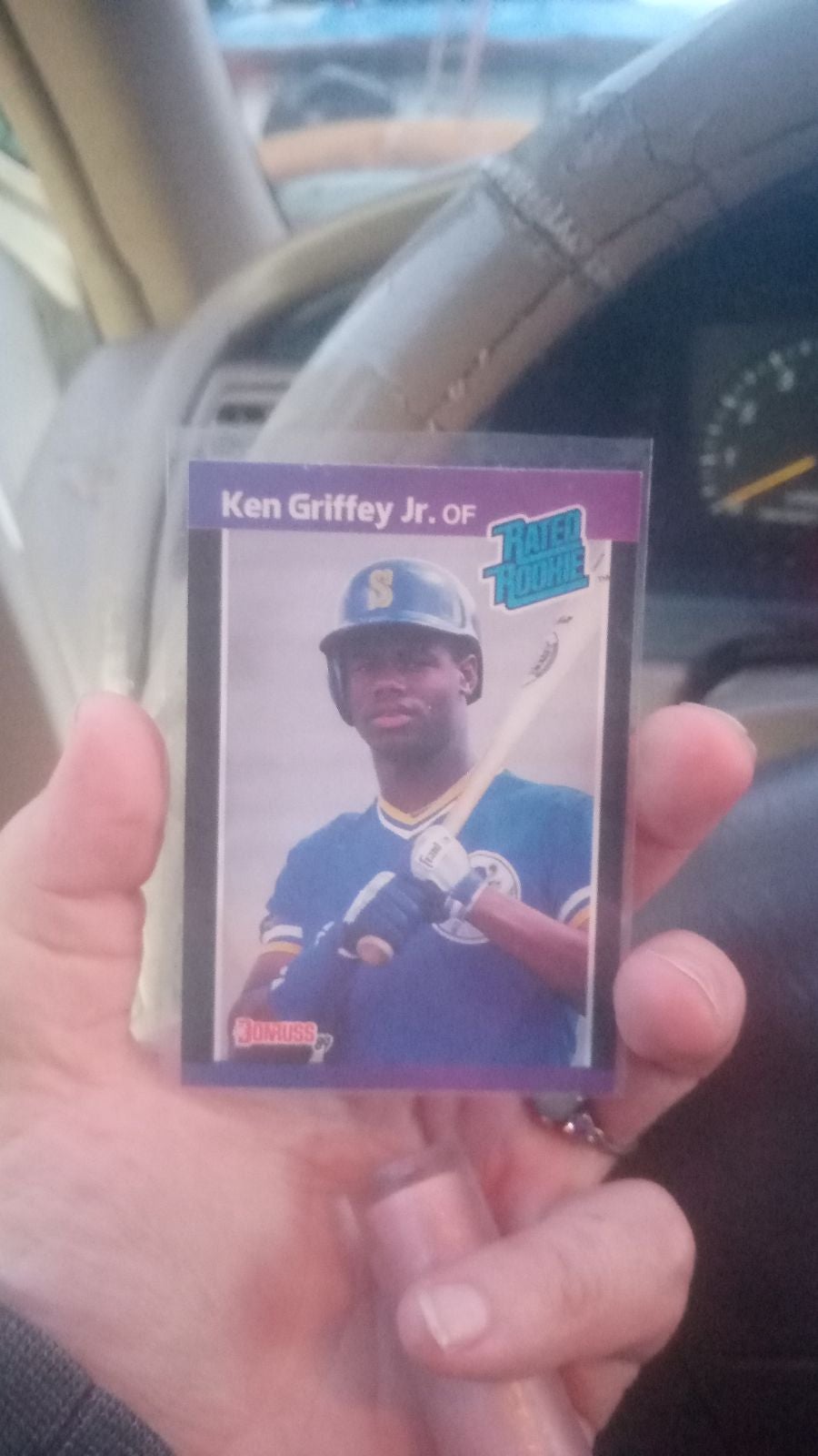Ken Griffey Jr rated rookie card