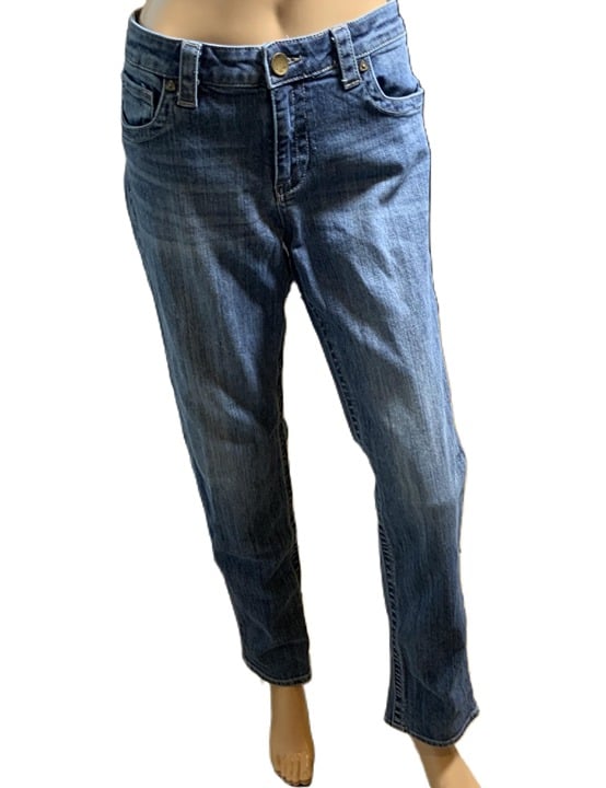 Kut From The Kloth Blue Denim 5 Pocket Stevie Jeans Pants Size 10 Vintage Y2K