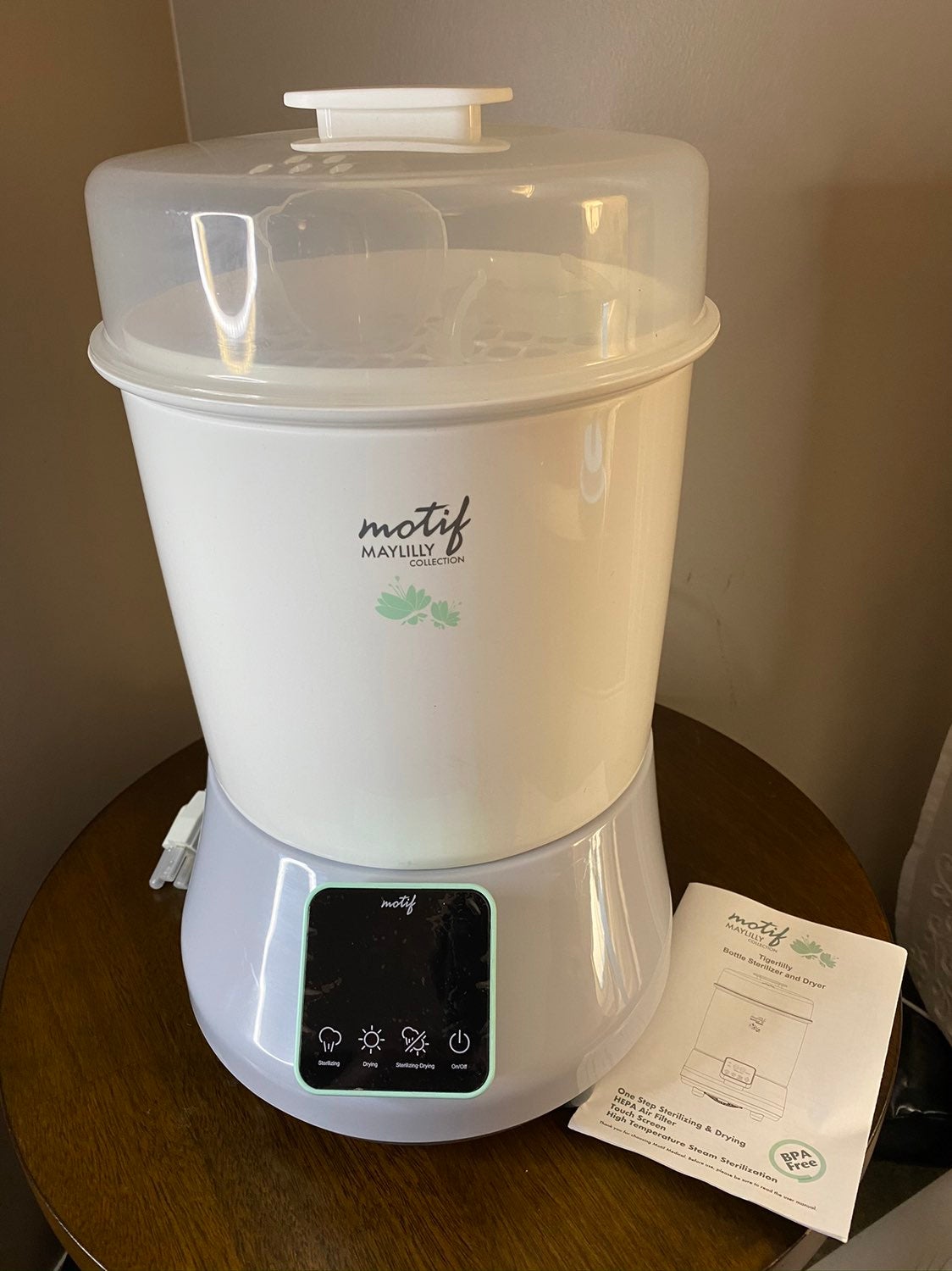 Motif maylilly sterilizer & dryer