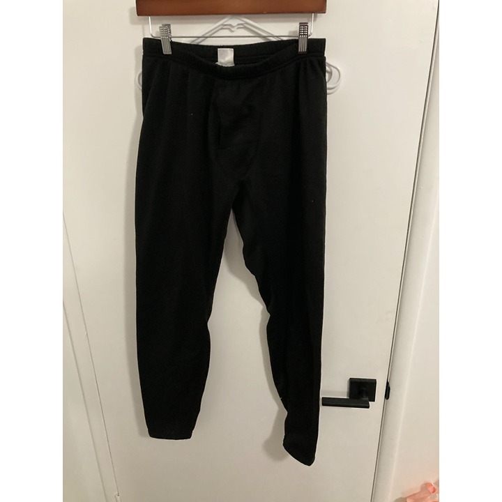 Mountain Equipment Co-Op Men's Polartec Base Layer Pants, Black, Medium
