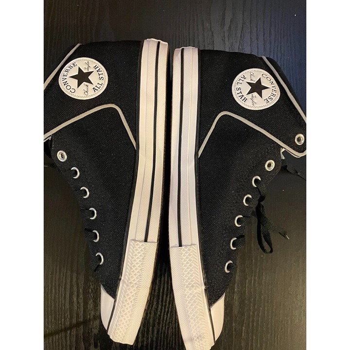 Converse CTAS Mid High Street Sneaker-Black Lash Stone