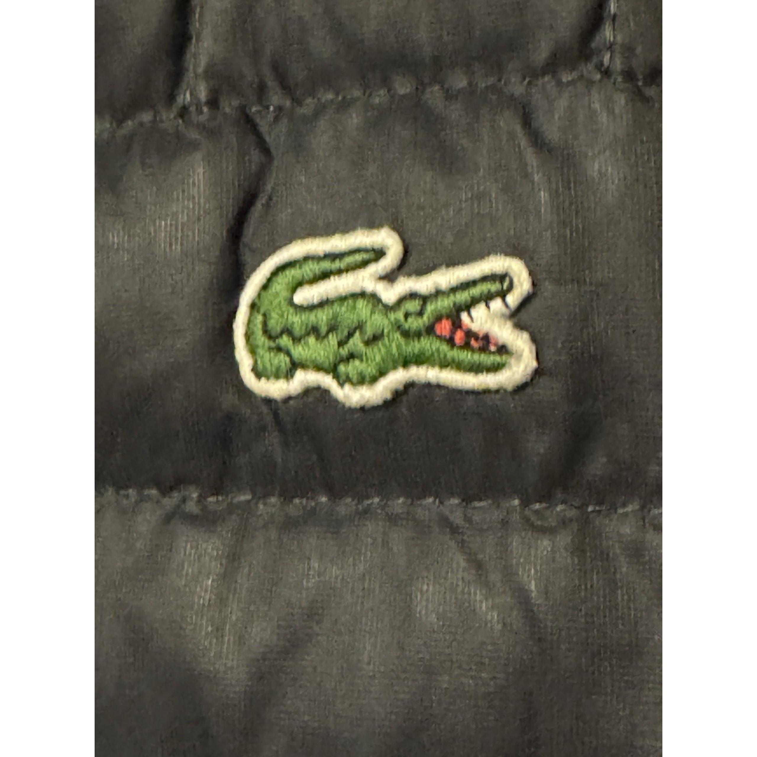 Lacoste  Puffer Vest High Loft Full Zip Mens XL Black