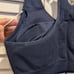 Tory Sport Women's Seamless Racerback Bra, Size M- Blue