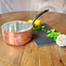 BAUMALU Handmade in France Saucepan, Solid Copper & Cast Iron Handle