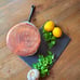 BAUMALU Handmade in France Saucepan, Solid Copper & Cast Iron Handle