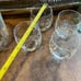 VINTAGE RARE GENUINE Crystal Ice Bucket and 4 rocks