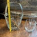 VINTAGE RARE GENUINE Crystal Ice Bucket and 4 rocks
