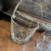 VINTAGE RARE GENUINE Crystal Ice Bucket and 4 rocks