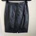 Winlit Vintage Leather Pencil Skirt Black Sz 7/8