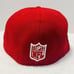 New Era San Francisco 49ers Super Bowl Patch 59FIFTY Fitted Hat Cap Red Sz 7 1/2