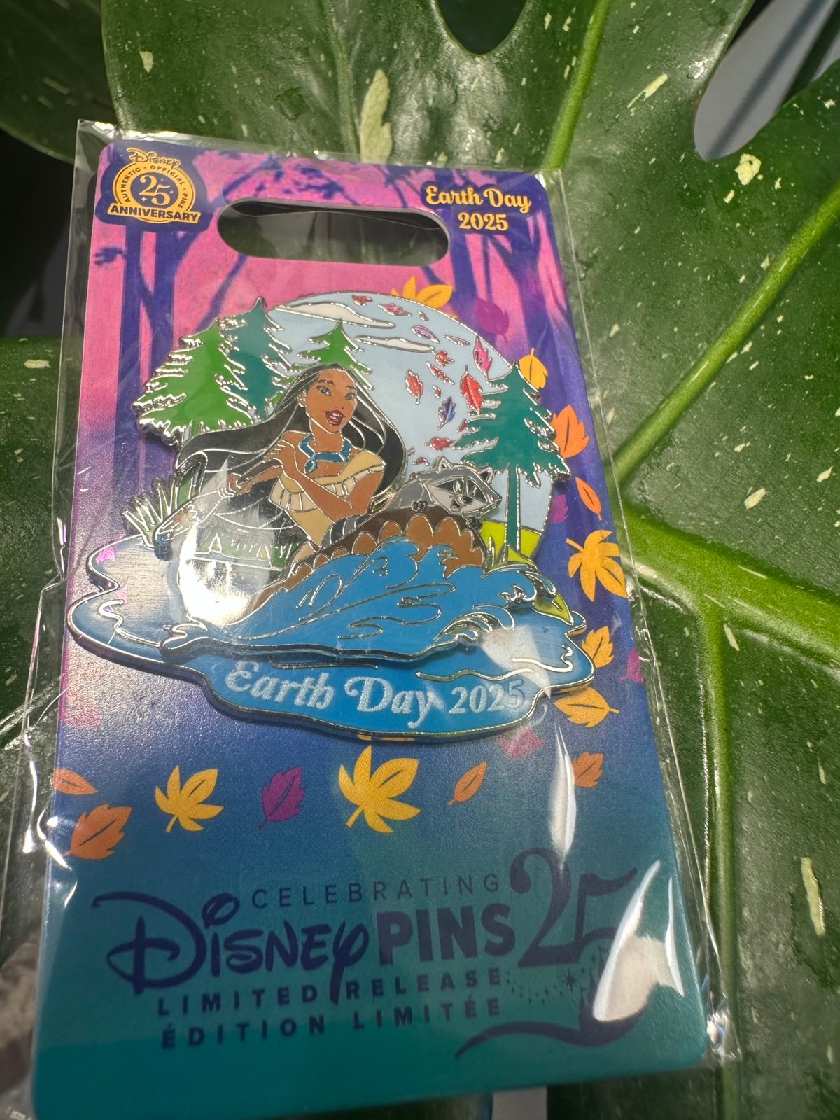 Disney Earth Day 2025 Pocahontas LR Pin