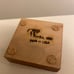 GRID WORKS INC. NY YANKEES LASER ENGRAVED SOLID WOOD BASEBALL