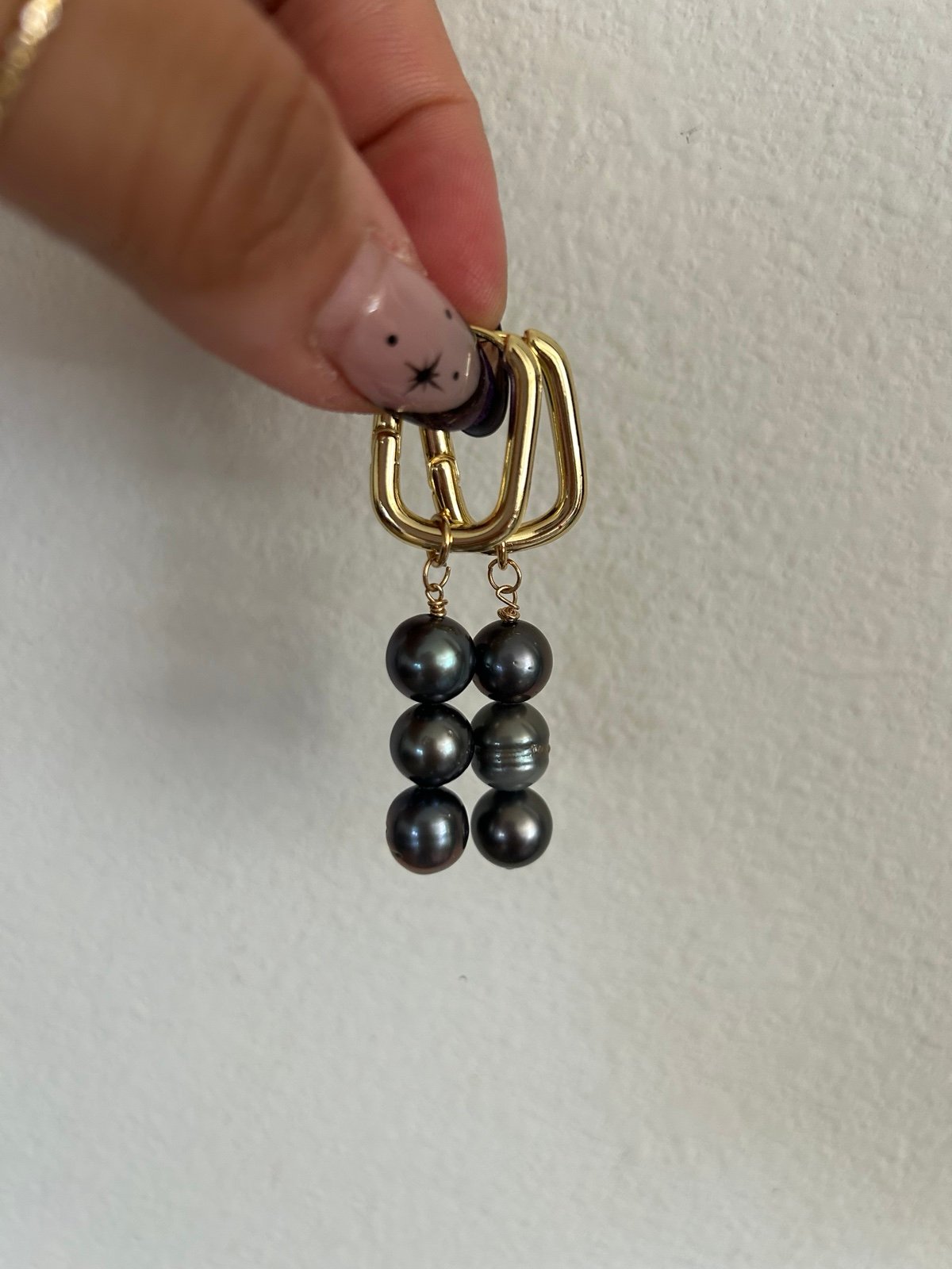 tahitian pearl earrings