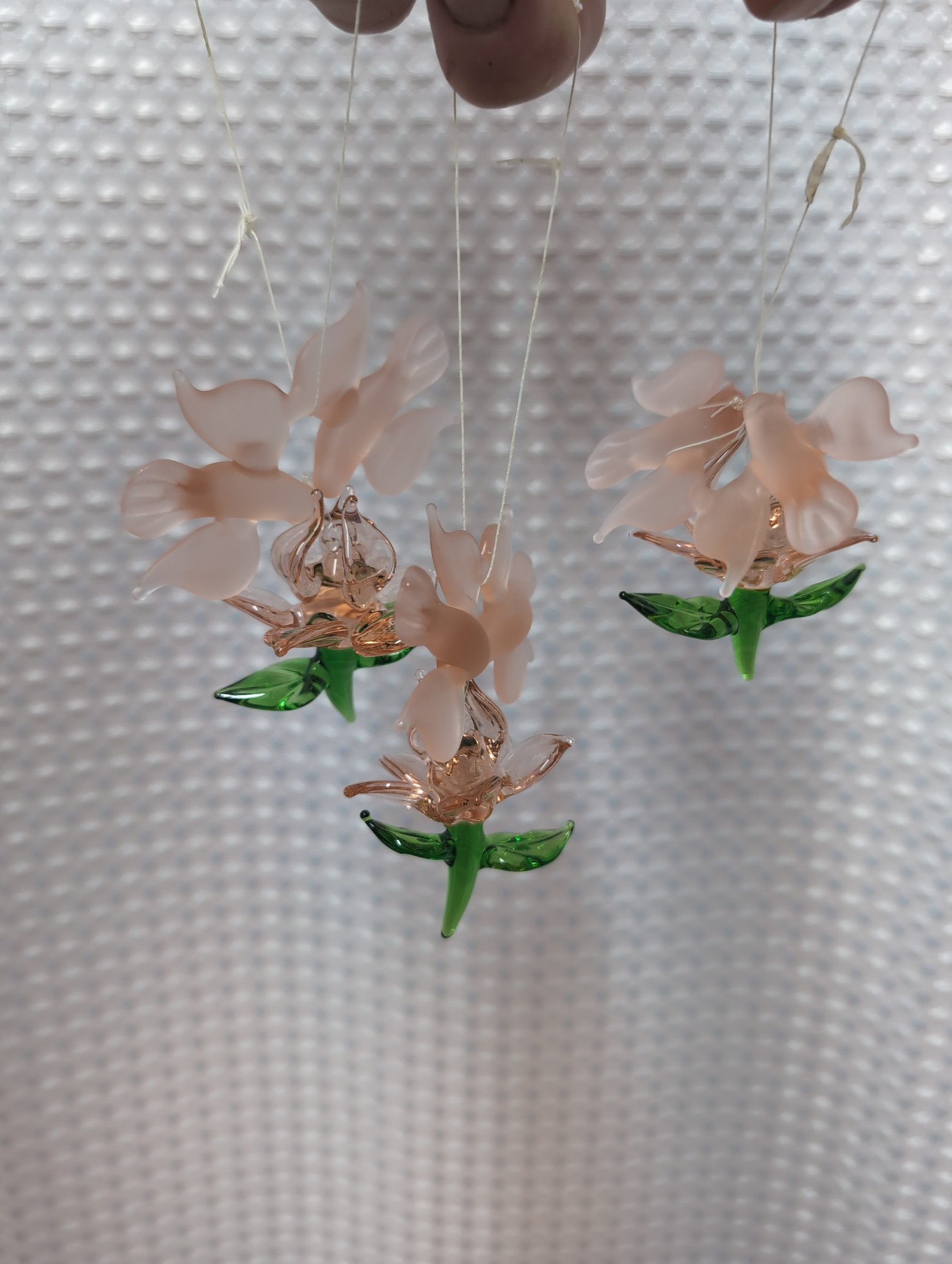 Set of Silvestri Glass Ornaments